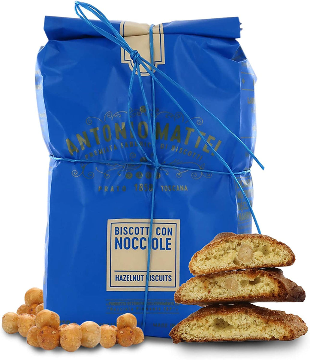 Antonio Mattei Piedmont Hazelnut Cookies, Cantucci Biscuits 8.8 oz (25 ...