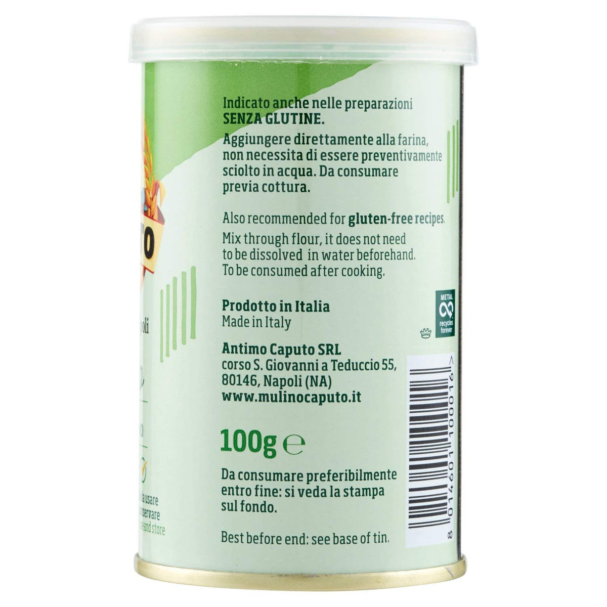 Caputo, Lievito Secco 100% Italiano Dry Yeast 3.5 oz (100 g) – Tavola  Italian Market