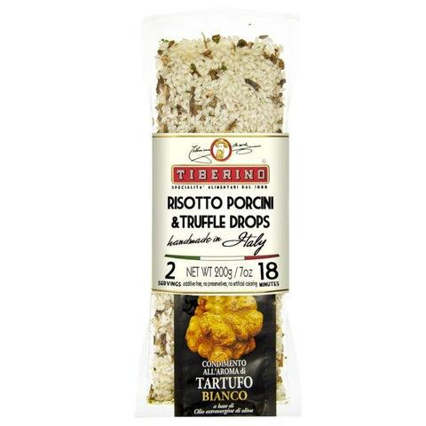 Tiberino Marovato Risotto with Porcini Mushrooms and Truffle Oil Vegan 7 oz (200 g)