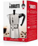 Bialetti Moka Stovetop Espresso Coffee Maker Pot 9 cups 14.2 fl oz (420 ml)