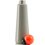 Lund London Skittle Water Bottle Light Grey & Coral 25 fl oz (750 ml)