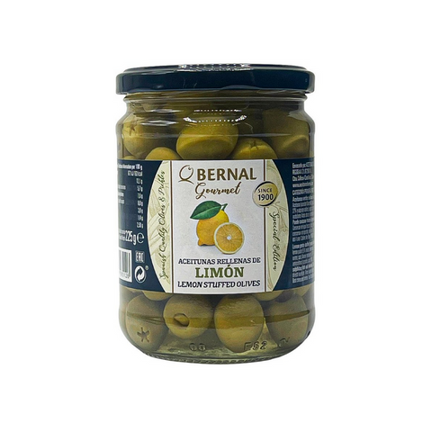 Bernal Gourmet Lemon Stuffed Olives 15.4 oz (436 g )