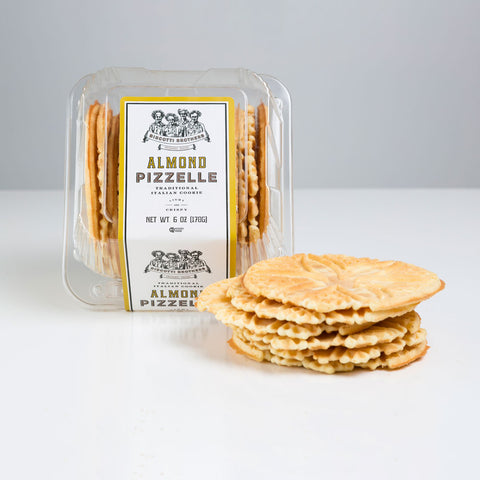 Biscotti Brothers Almond Pizzelle, italian Waffle Cookie 6oz