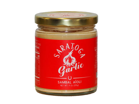 Saratoga Garlic, Sambal Aioli 9 oz (255 g)