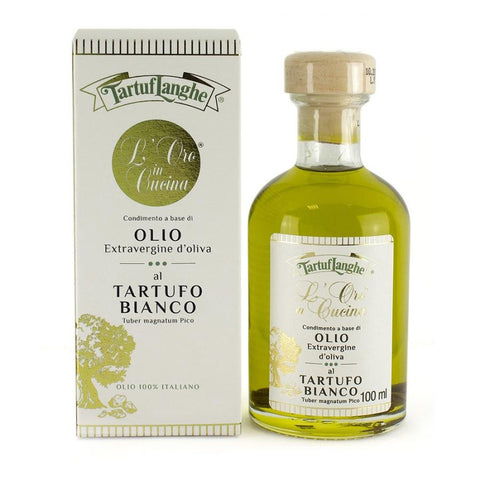 TartuFlanghe, White Alba Truffle Extra Virgin Olive Oil 3.4 fl oz (100 ml)