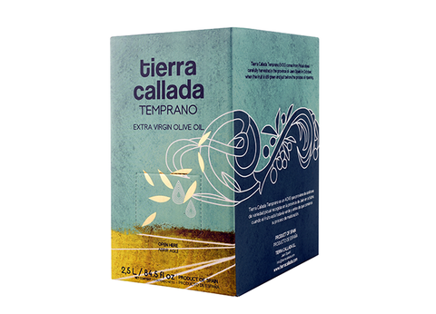 Tierra Callada, Temprano Extra Virgin Olive Oil 84.5 fl oz (2.5 lt)