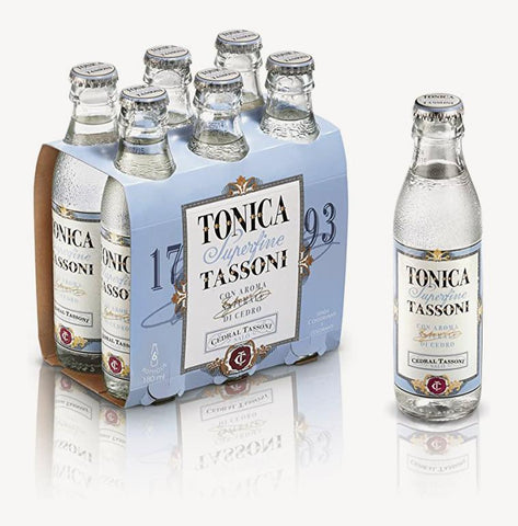 Tassoni, Natural Citron Tonica 4 x 6 fl oz (180 ml)