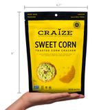 Craize Sweet Toasted Corn Crackers 4 oz (113 g)