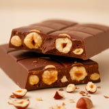 Gianduja Milk Chocolate Bar with Hazelnuts - Italian Gourmet
