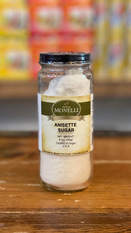 Monelli Fine Foods Anisette Sugar 9 oz (255 g)