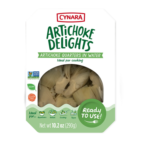 Cynara Artichoke Delights Artichoke Quarters in Water 10.2 oz (290 g)