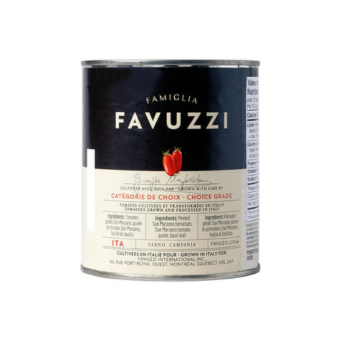 Favuzzi Pomodoro San Marzano Dell'Agro Sarnese Nocerino Tomatoes D.O.P Can 28.2 oz (800 g)