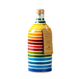 Frantoio Muraglia Coratina Fruttatto Intenso Extra Virgin Olive Oil Rainbow Ceramic Bottle 16.9 fl oz (500 ml)