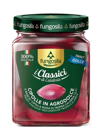 Fungosila Sweet and Sour Red Onion of Tropea Calabria 10.22 oz (290 g)