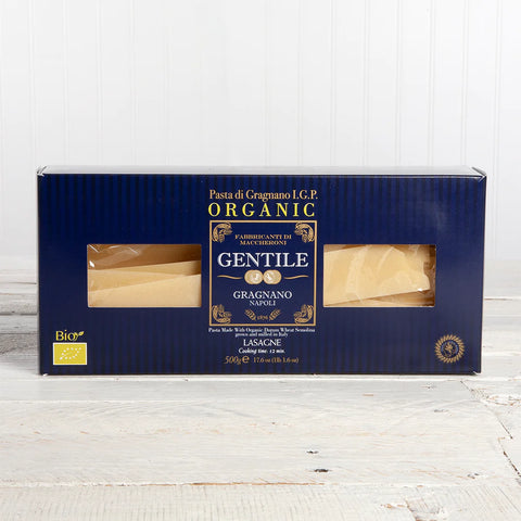Gentile Lasagne Organic Pasta 17.6 oz (500 g)