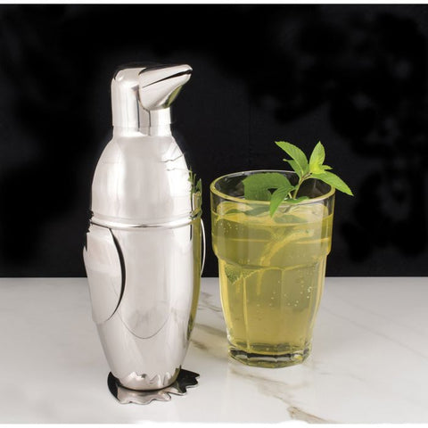 Harold Import Penguin Cocktail Shaker 18 oz