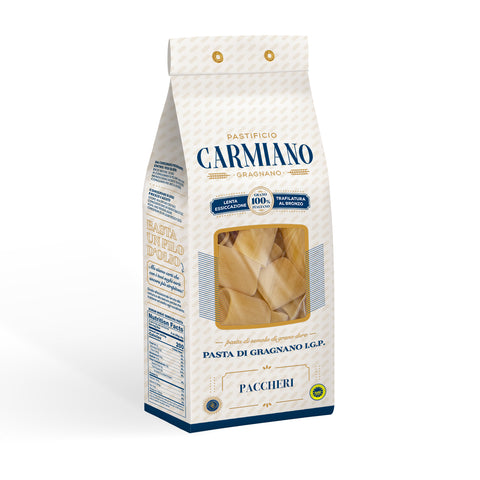 Pastificio Carmiano Paccheri Pasta di Gragnano IGP 1.1 lb (500 g)