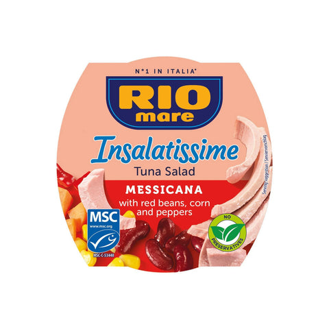 Rio Mare Insalatissime alla Messicana Tuna Salad with Red Beans, Corn and Peppers 5.64 oz (160 g)