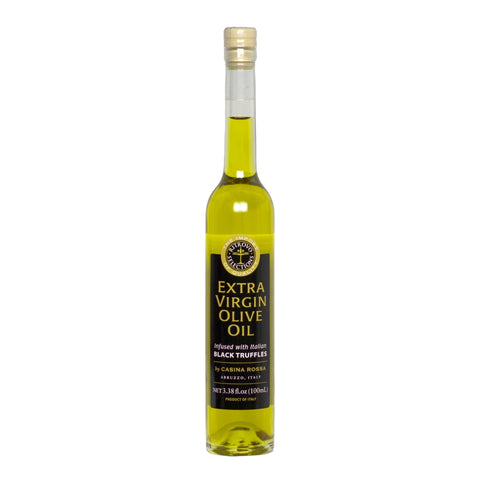 Ritrovo Selections Casina Rossa Extra Virgin Olive Oil with Black Summer Truffle 3.38 fl oz (100 ml)
