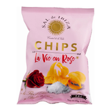 Sal de Ibiza Small La Vie en Rose Pink Potato Chips 1.59 oz (45 g) - Tavola Italian Market