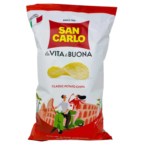 San Carlo La Vita e Buona Classic Potato Chips 6.35 oz (180 g)