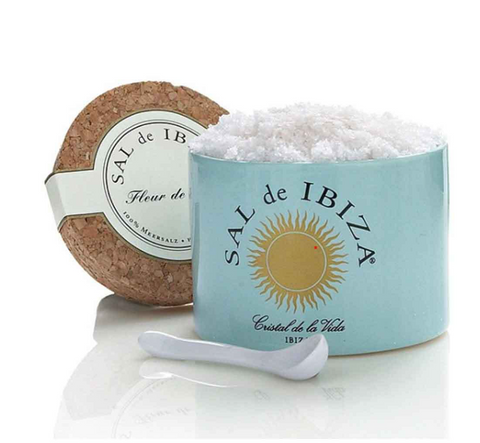 Sal de Ibiza Fleur de Sel Ceramic Pot 4.94 oz (140 g)