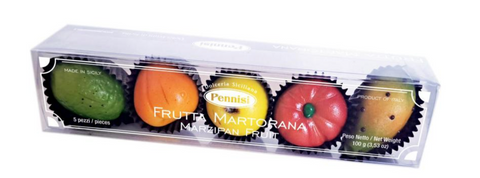 Pennisi, Marzipan Fruit in acetate 3.53 oz (0.22 Lb)