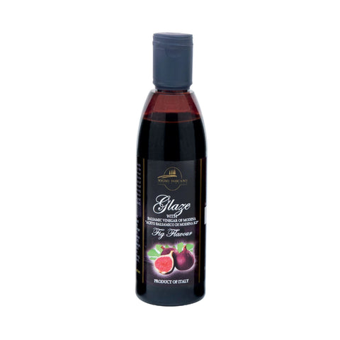 Sogno Toscano Fig Flavour Glaze Balsamic Vinegar of Modena IGP 8.5 fl oz (250 ml)