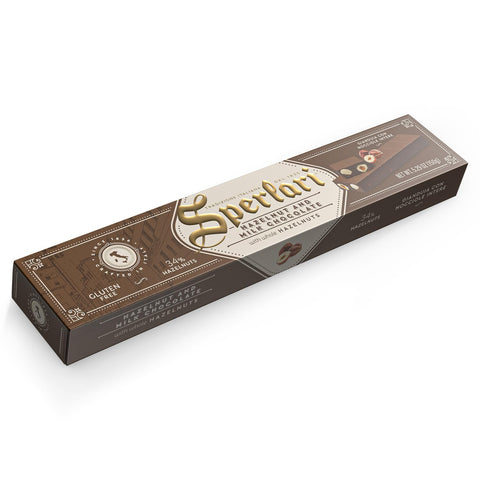 Sperlari Cioccolato Classico Gianduia con Nocciole Intere Hazelnuts and Milk Chocolate with Whole Hazelnuts 5.29 oz (150 g)