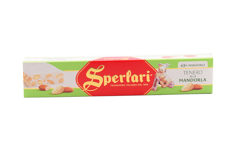 Sperlari Torrone Tenero alla Mandorla Soft Nougat with Almonds 5.12 oz (150 g)