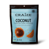 Craize Coconut Toasted Corn Crackers 4 oz (113 g)