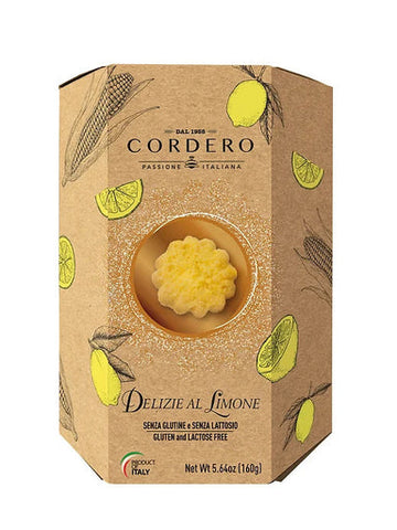 Cordero Gluten Free Lemon Cookies (Biscuits) 5.64 oz (160g)