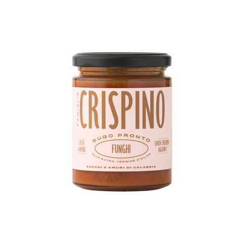 Crispino tomato sauce with mushrooms Glass 10.58 oz (300 g)