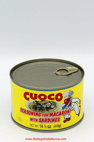 Cuoco seasoning for macaroni with sardines 14.5 oz (410 g)