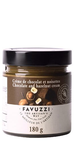 Favuzzi Sicilian Chocolate and hazelnut Cream 6.35 oz (180 g)