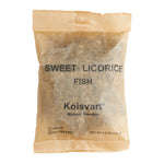 Kolsvart Sweet Licorice Fish 4.25 oz (125 g)