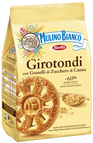 Mulino Bianco Girotondi con Granelli di Zucchero di Canna 12.35 oz (350 g)