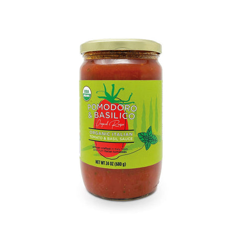 Tomato Sauce with Basil Glass 24oz (680 g)