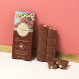 Gianduja Milk Chocolate Bar with Hazelnuts - Italian Gourmet