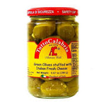 Tutto Calabria Green Olives Stuffed with Italian Cheese 10 oz (285g)