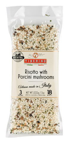Tiberino Marovato, Porcini Mushrooms Vegan Risotto 7 oz (200 g)