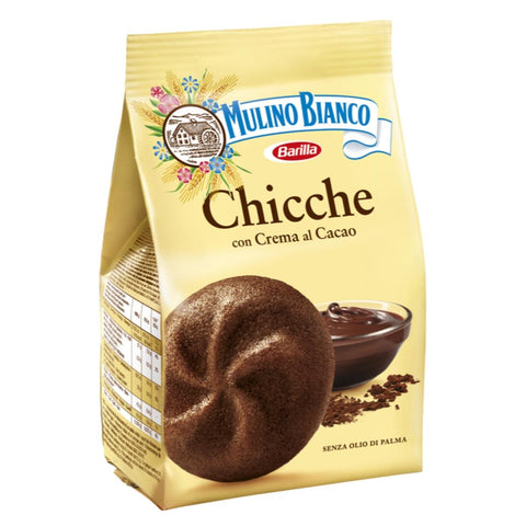 Mulino Bianco Pan di Stelle Biscocrema, Cocoa Cookies with Cocoa Cream