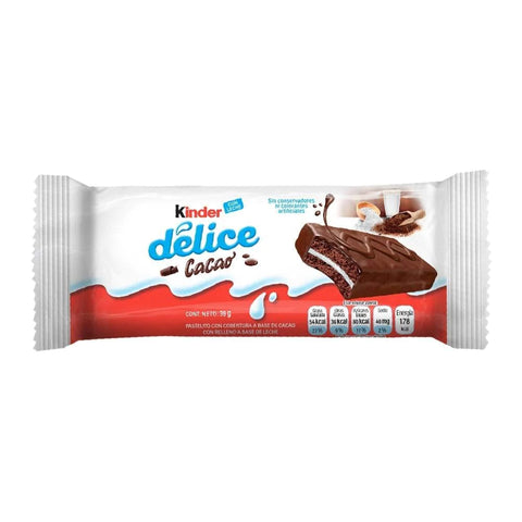 Ferrero Kinder Delice Pack 10 units .38 oz (39 g)