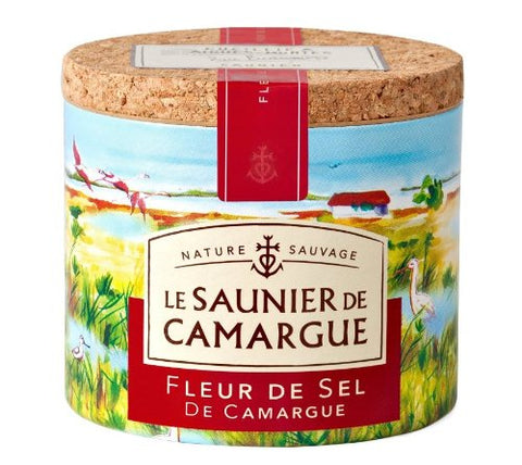 Fleur De Sel Le Saunier de Camargue, Sea Salt Flakes 4.4 oz (125 g)