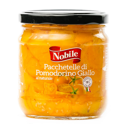 Nobile, Datterino Giallo al Naturale (Yellow Cherry Tomatoes) 14.1 oz (400 g)