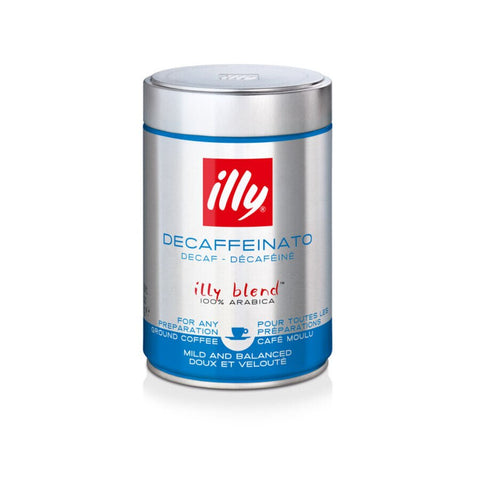 Illy Decaffeinato (Decaf) Ground Coffee 8.8 oz (250 g)