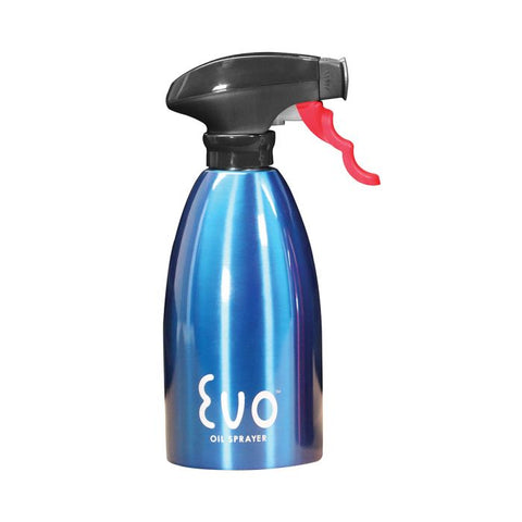 EVO Oil Sprayer Non-Aerosol for Olive Oil and Cooking Oils Blue 16 fl oz