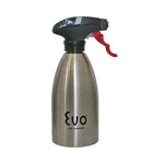 Evo Oil Sprayer Non-Aerosol for Olive Oil and Cooking Oils Stainless Steel 16oz
