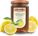 Agrimontana,  Mermellata Limoni con Scorza Jam 12.3 oz (350 g)