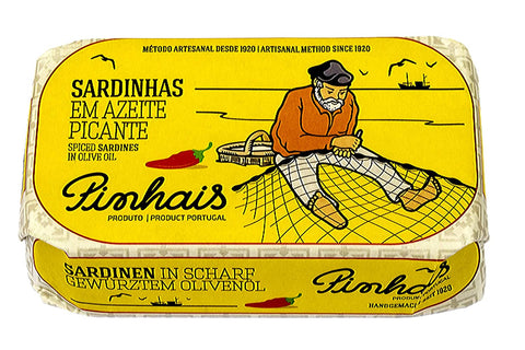 Pinhais, Spiced Sardines in Olive Oil 4.4 oz (125 g)